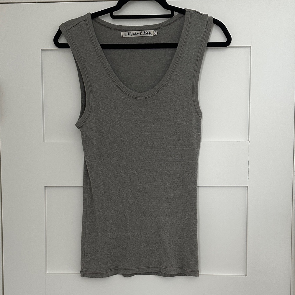 Michael Stars Charcoal Women's Tank Top